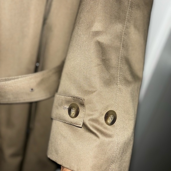 Hart Shaffner  Marx men’s trench coat 42R New!! - Picture 6 of 6